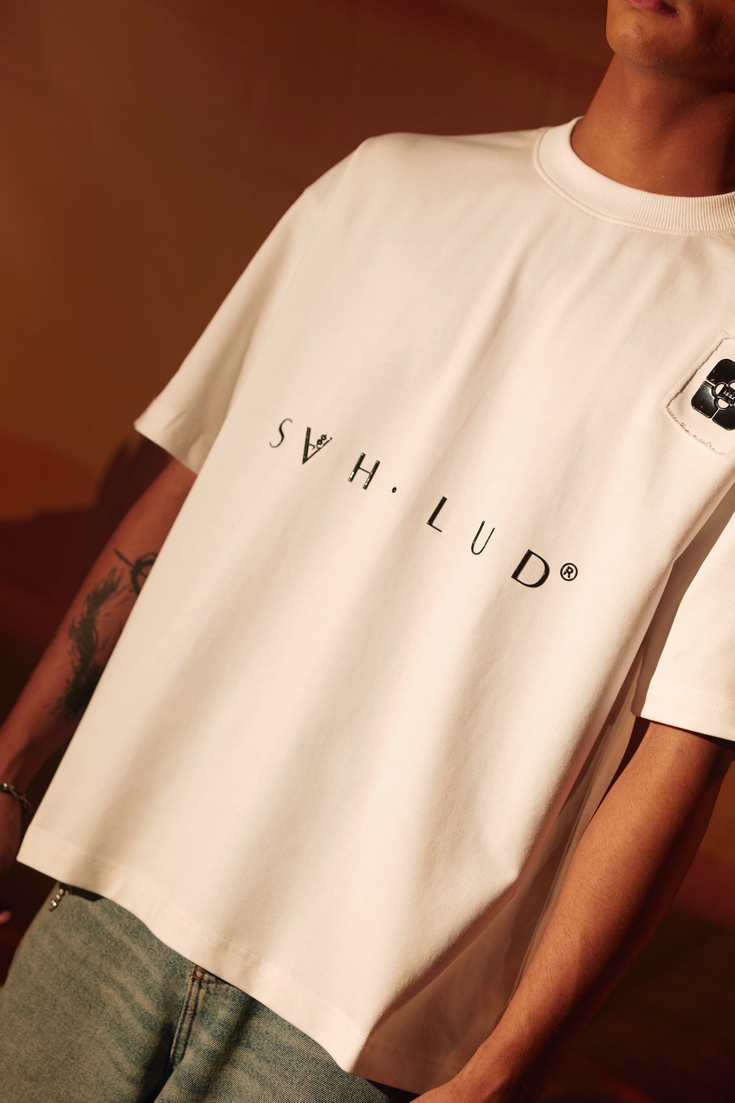 White Signature Tee