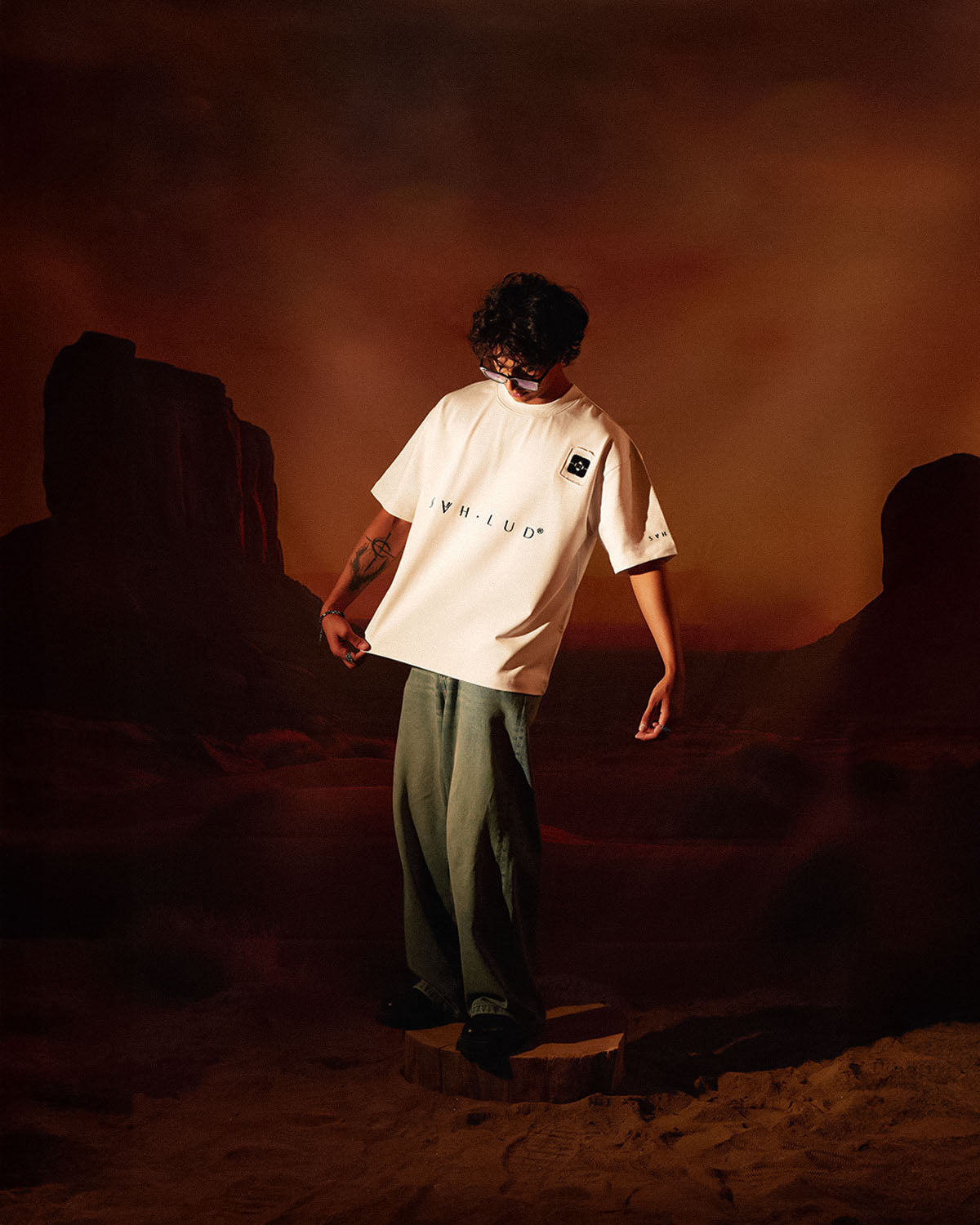 White Signature Tee