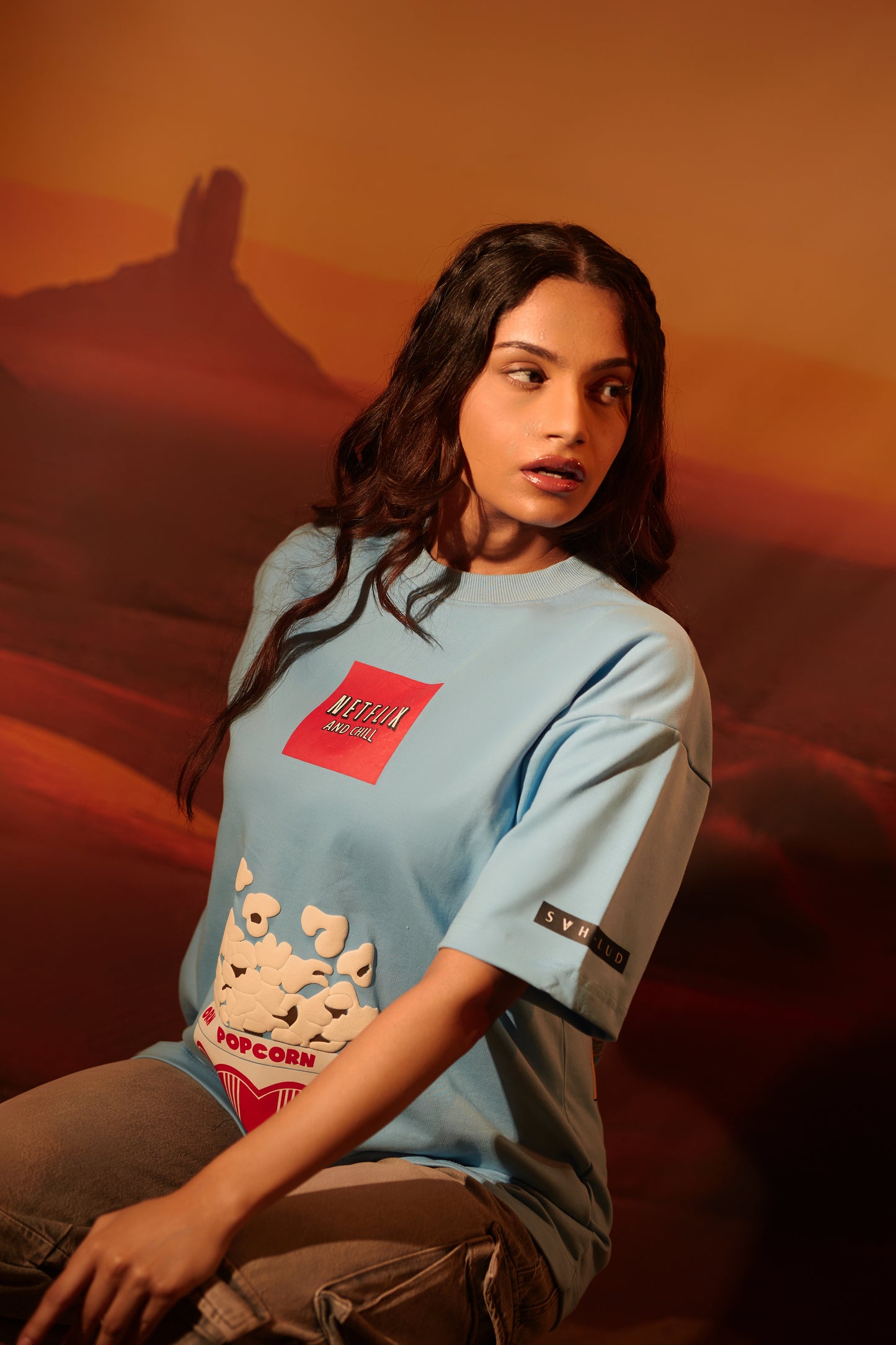 N&C Sky Blue Tee
