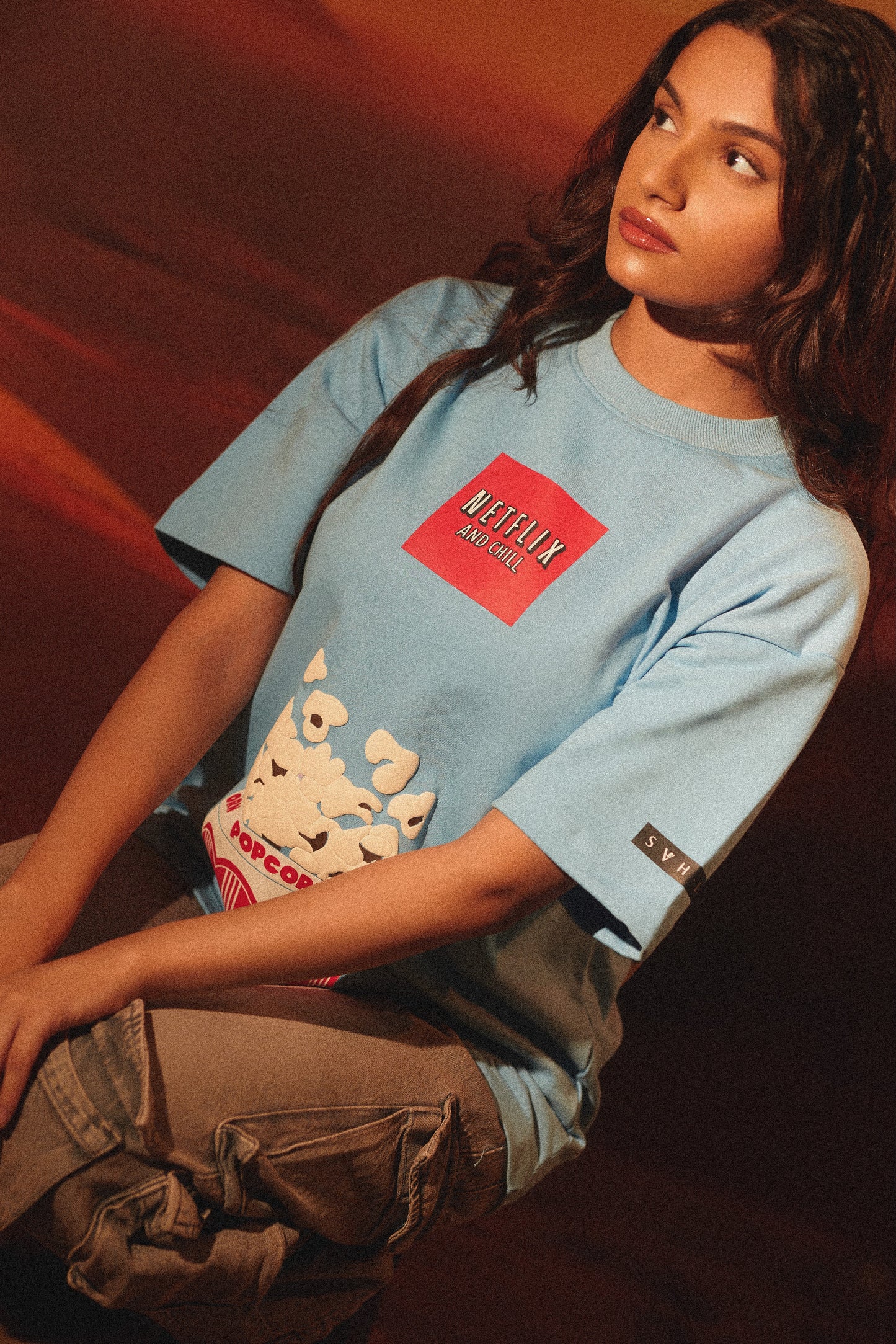 N&C Sky Blue Tee