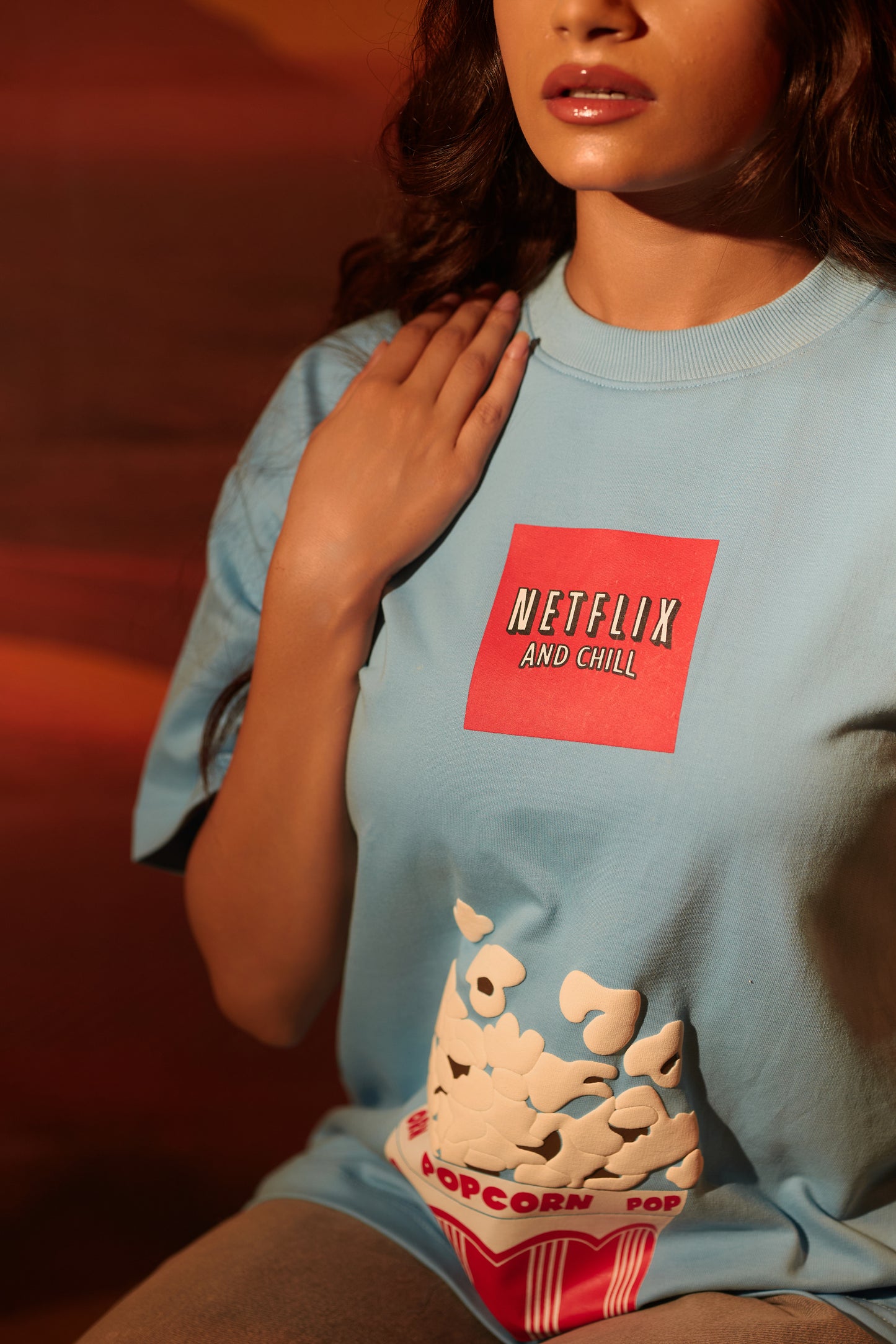 N&C Sky Blue Tee