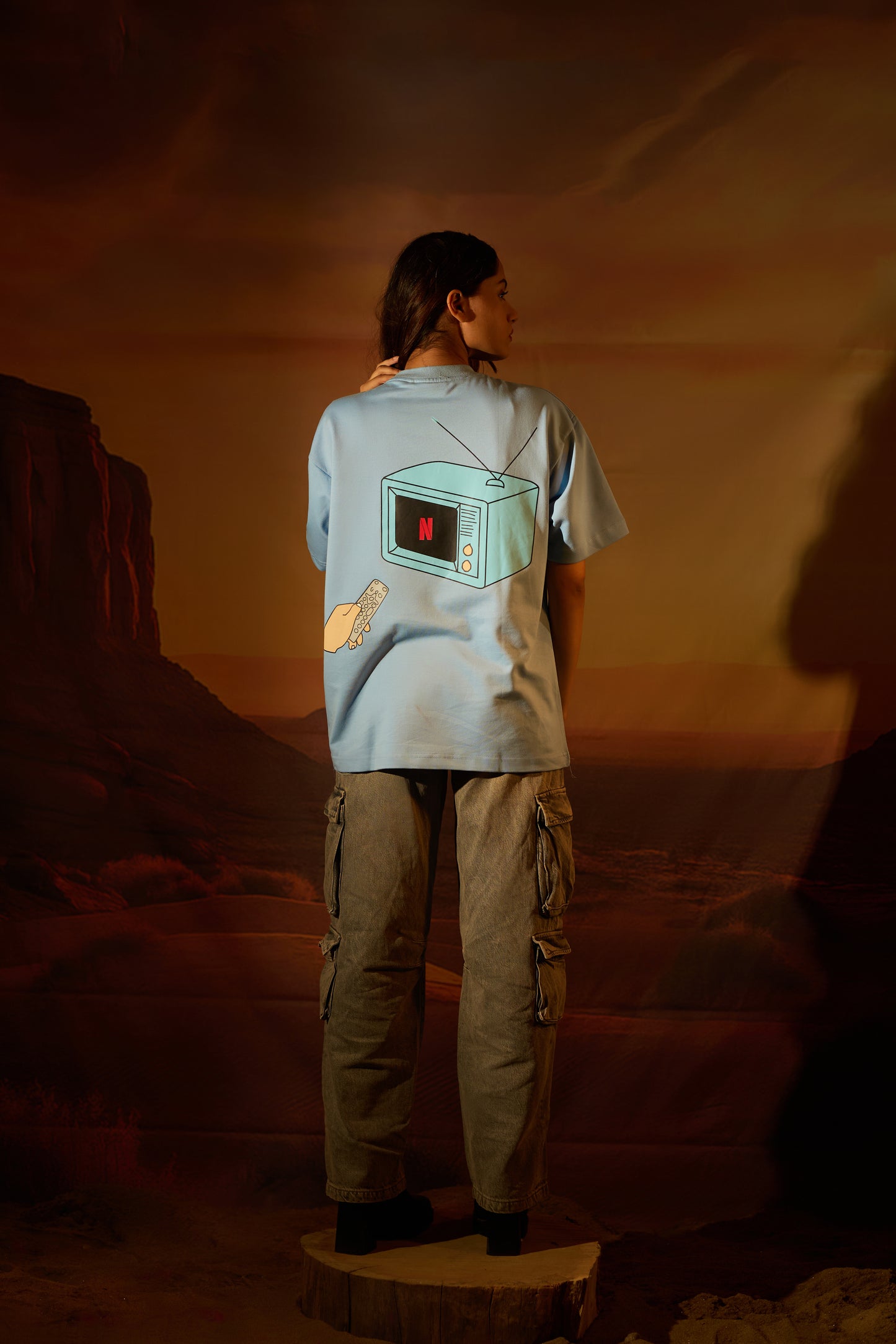 N&C Sky Blue Tee